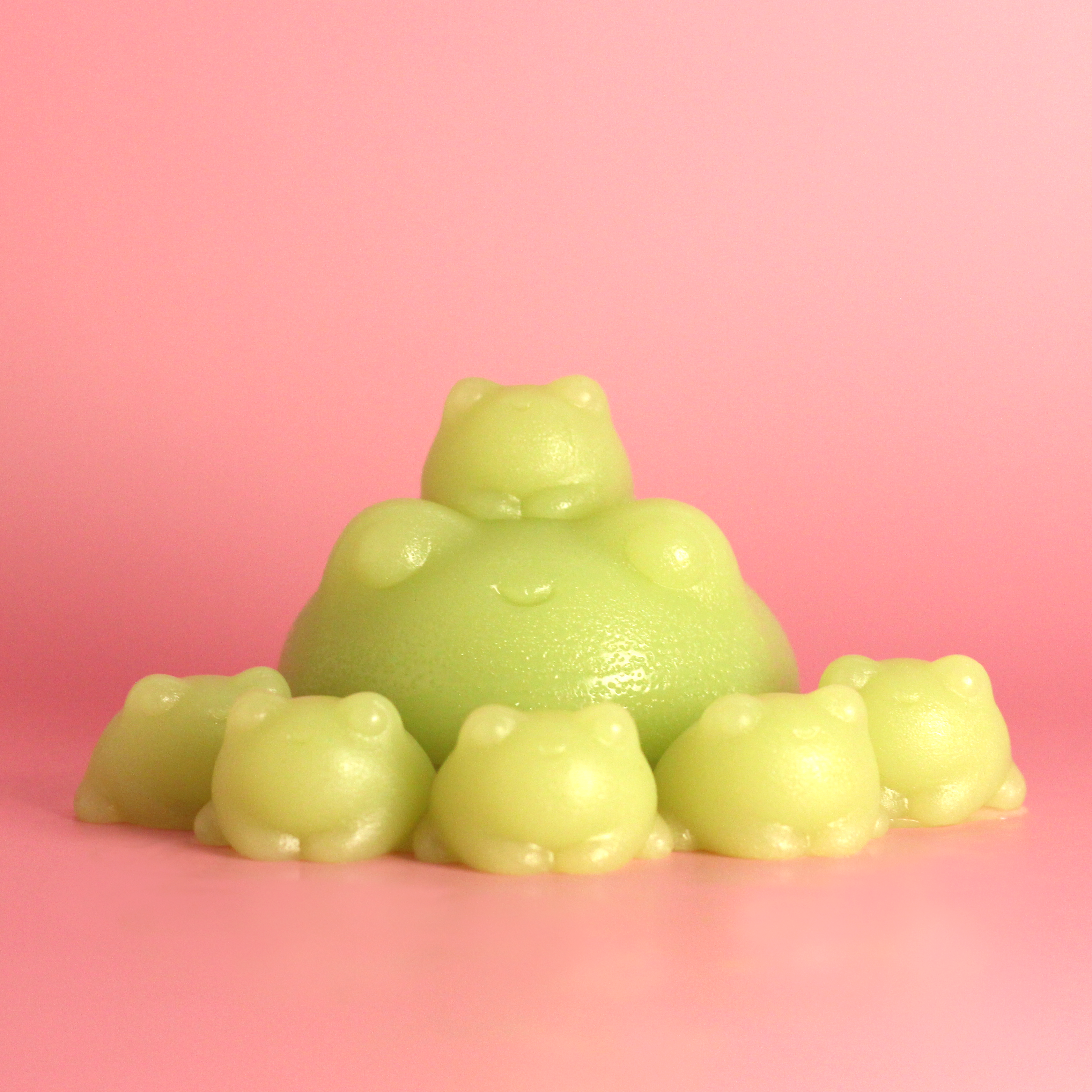 Minty Froggy Jelly Soap – Frolic Creations