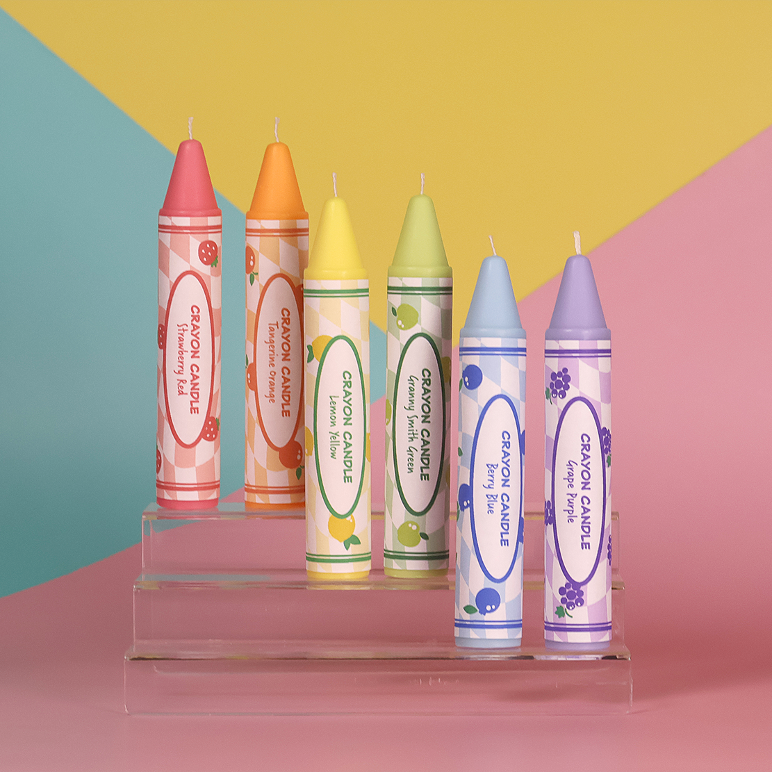 Mini Crayon Candle