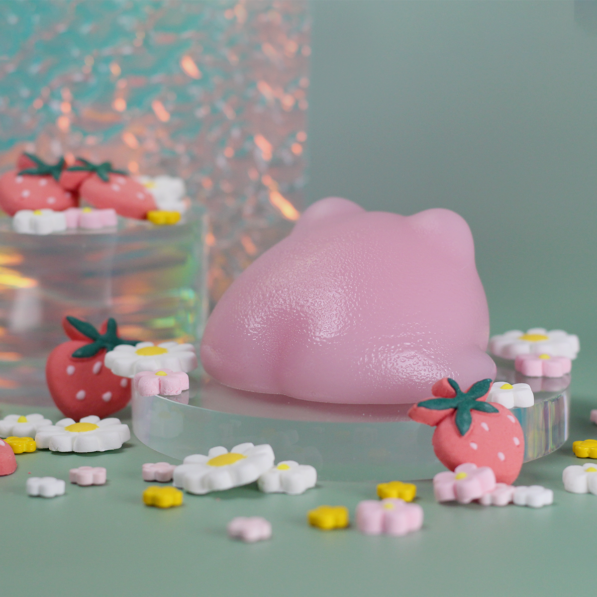 Strawberry Froggy Jelly Soap