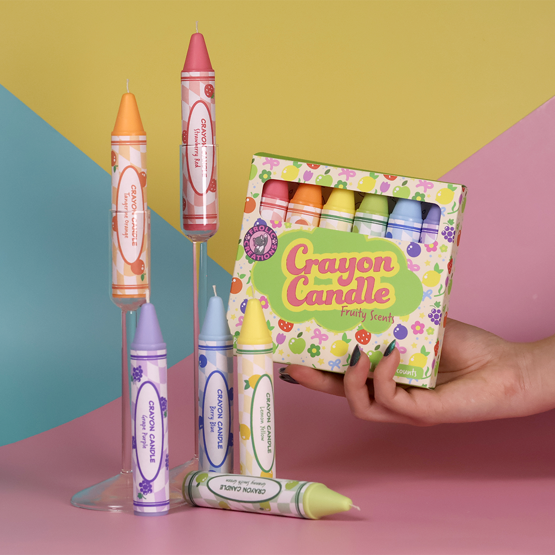 Crayon Candle Box