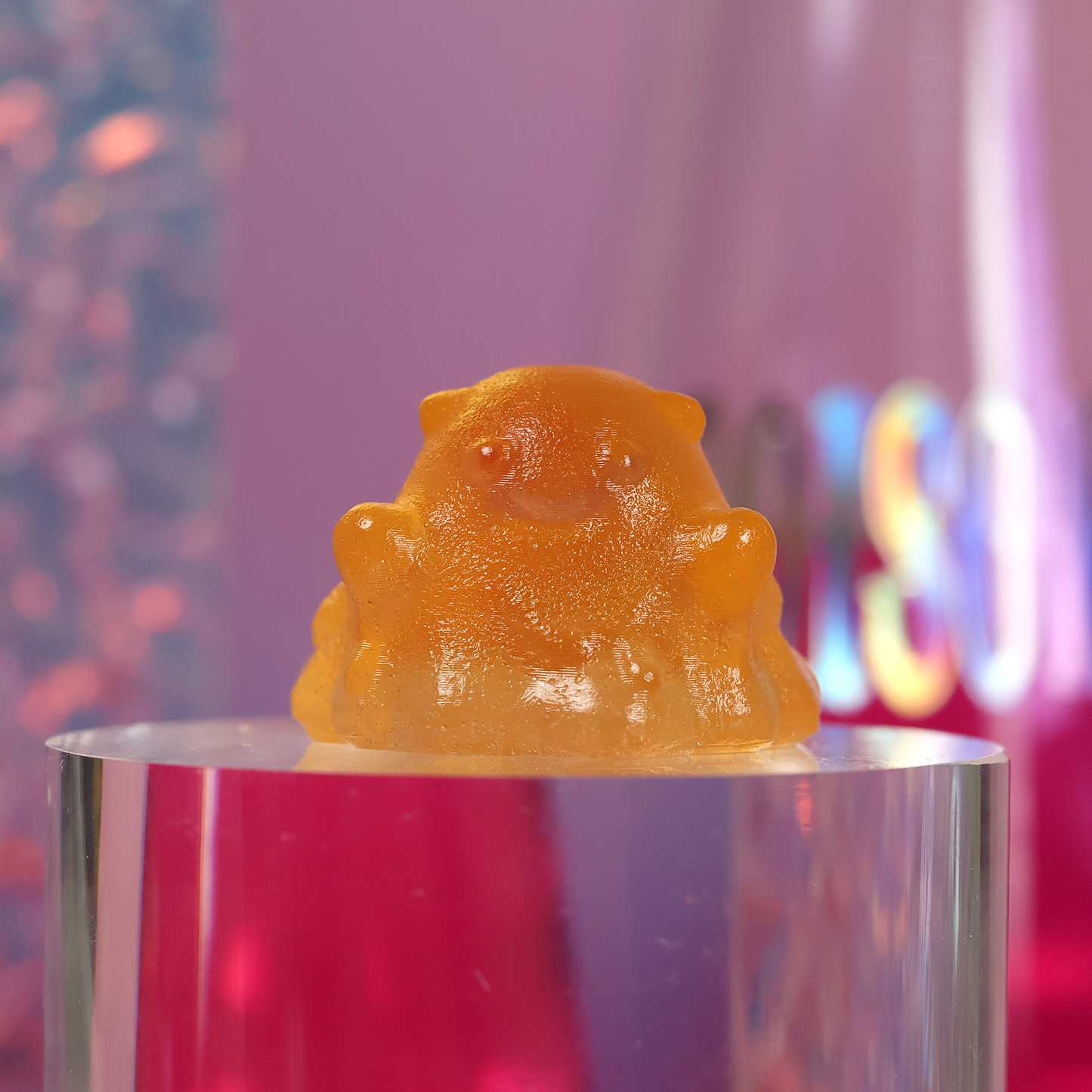 Mini Orange Slime Jelly Soaps
