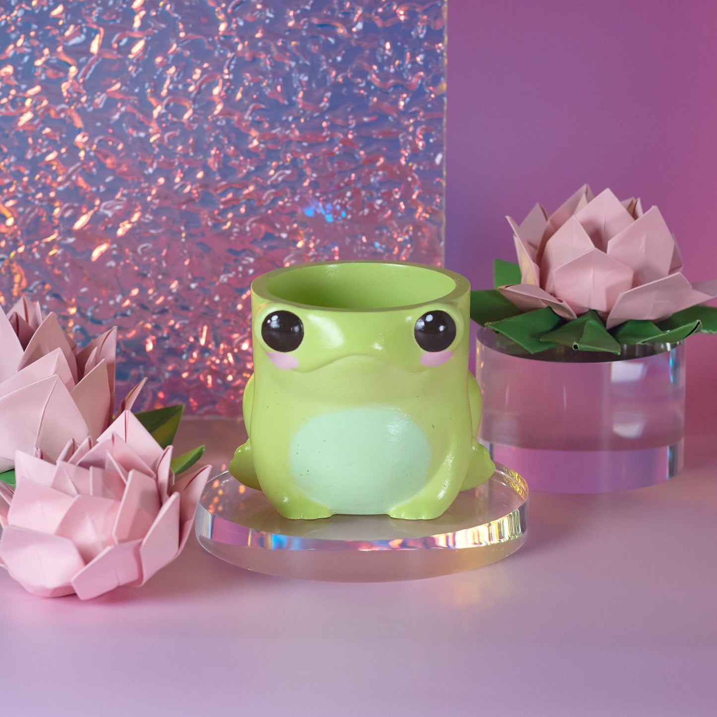 Fern The Frog Candle Jar