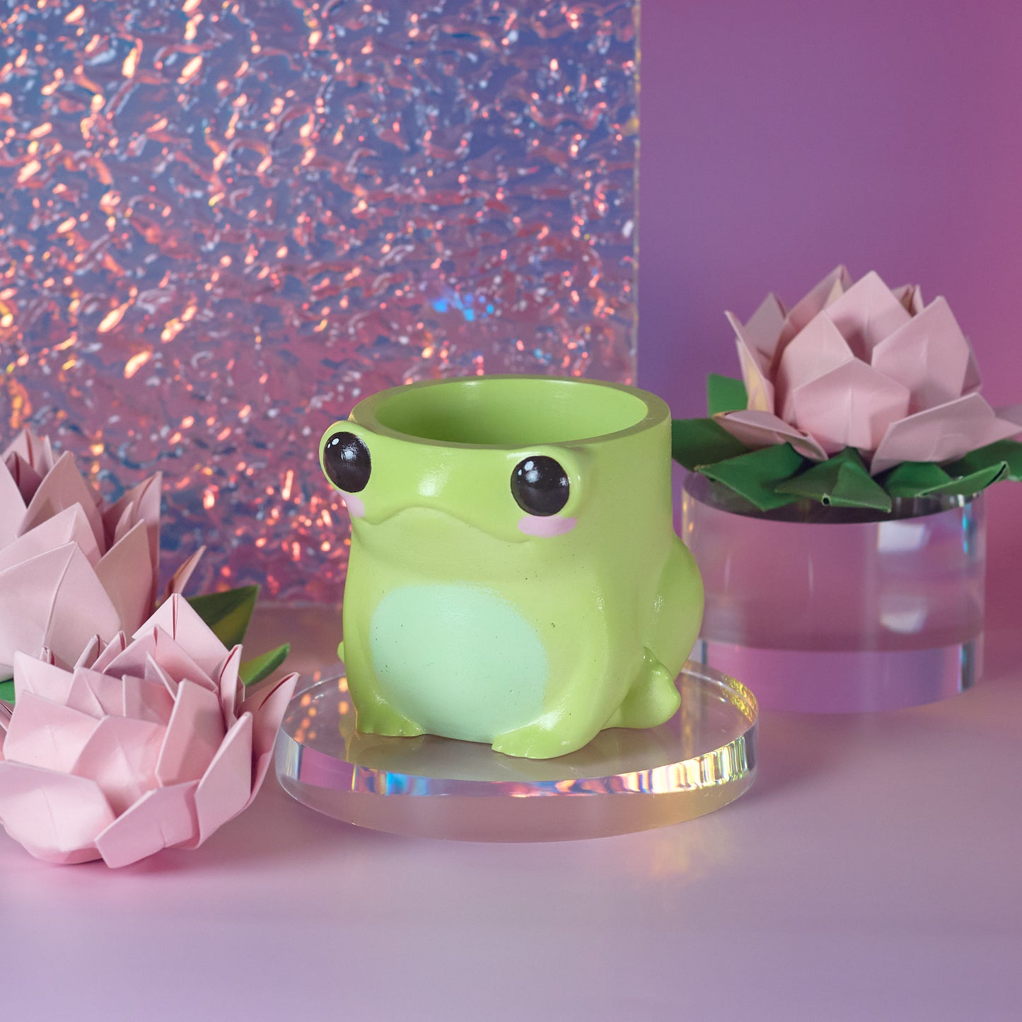Fern The Frog Candle Jar