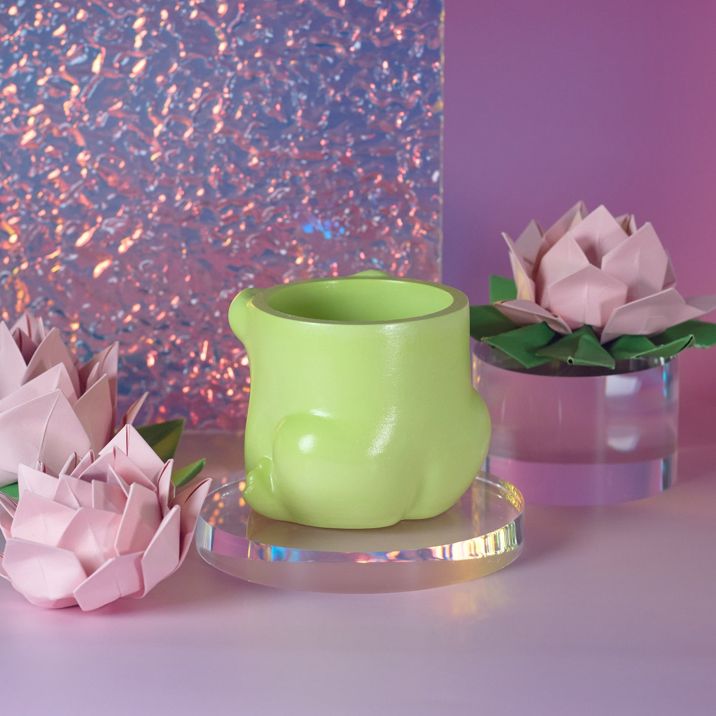 Fern The Frog Candle Jar