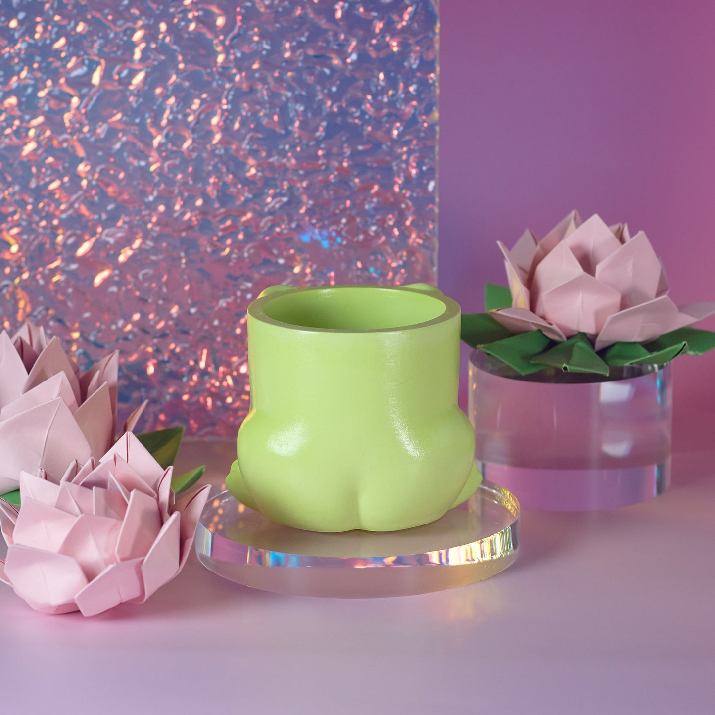 Fern The Frog Candle Jar