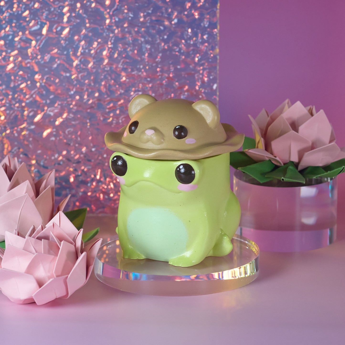 Fern The Frog Candle Jar