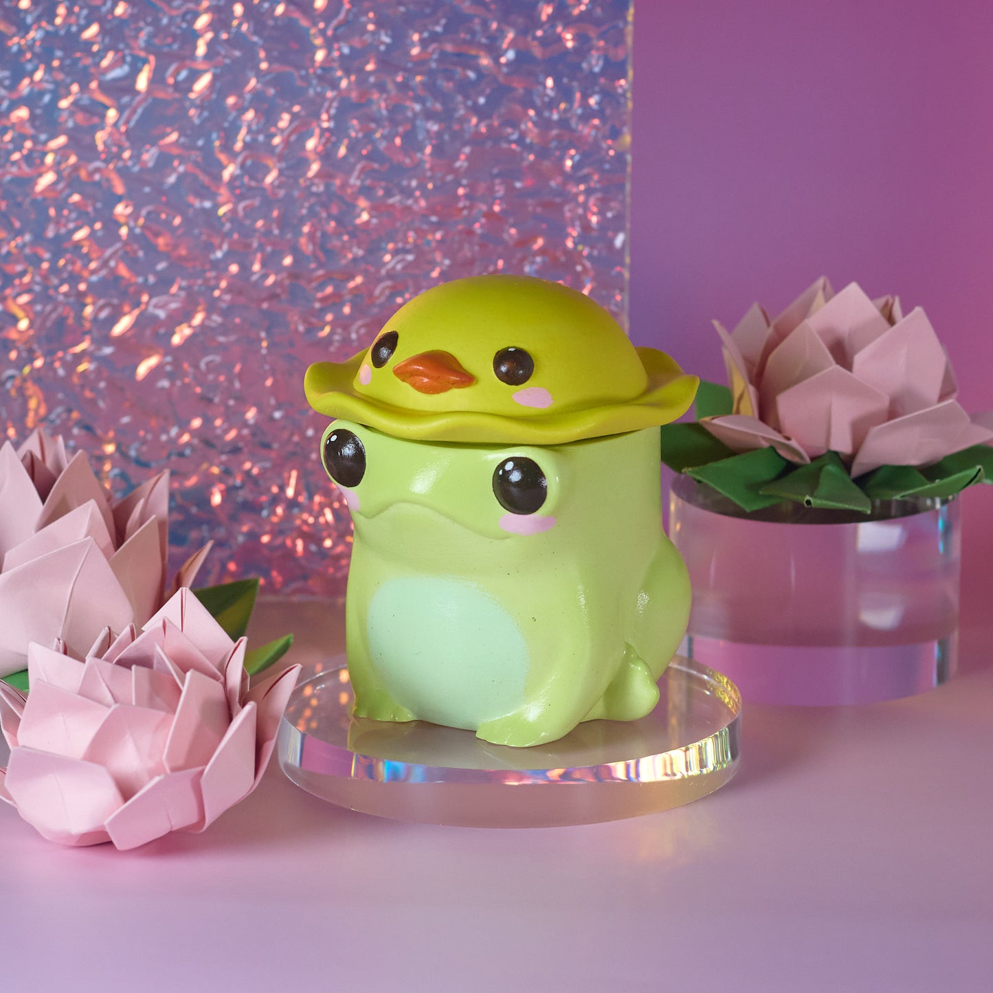 Fern The Frog Candle Jar