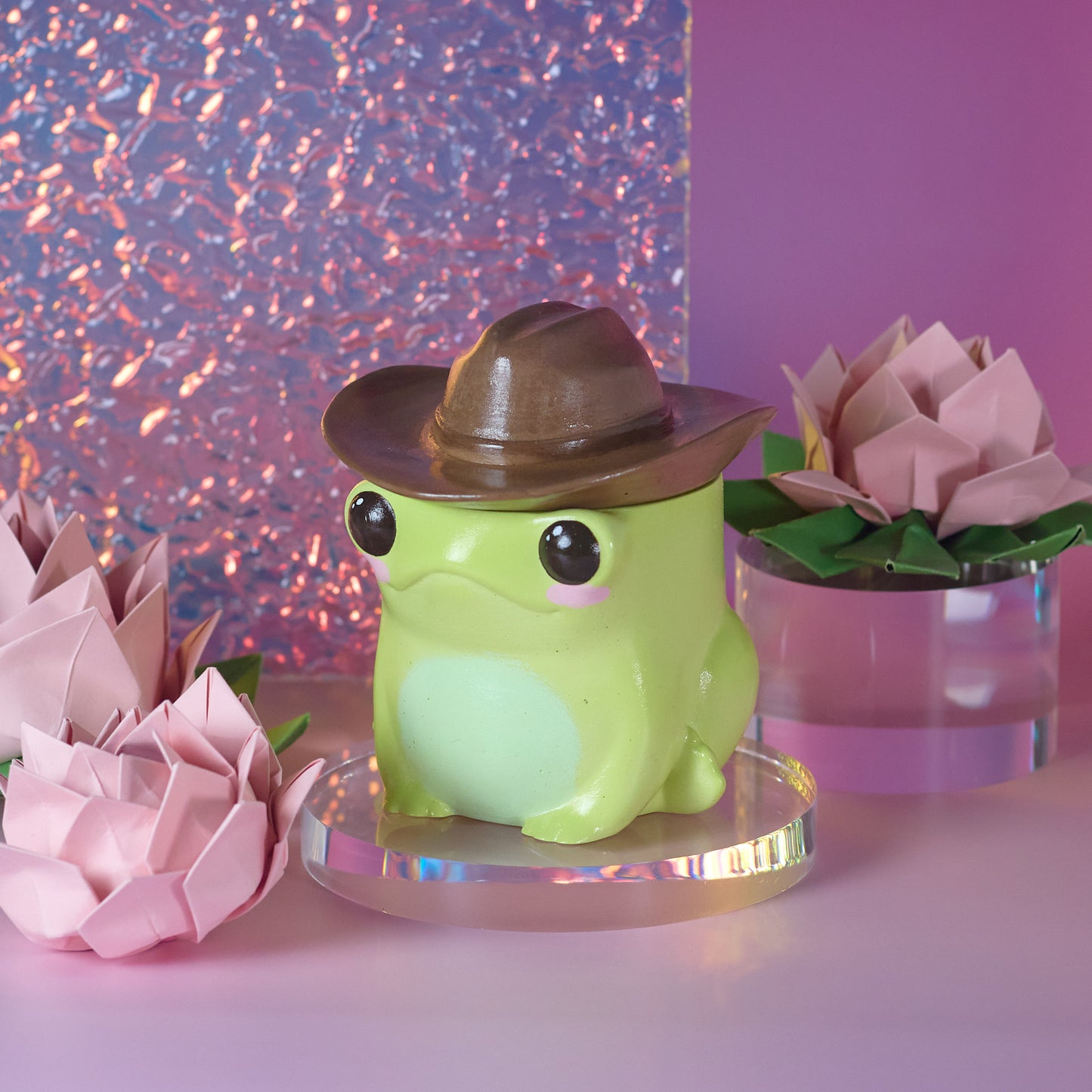 Fern The Frog Candle Jar
