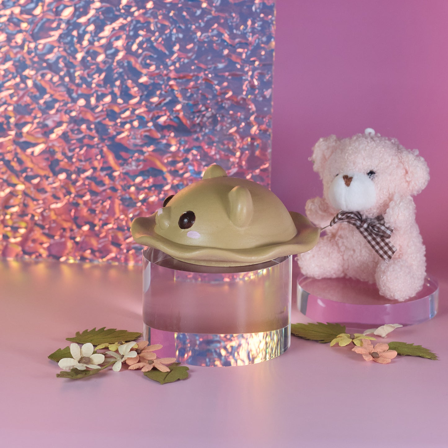 Teddy Bear Hat Lid