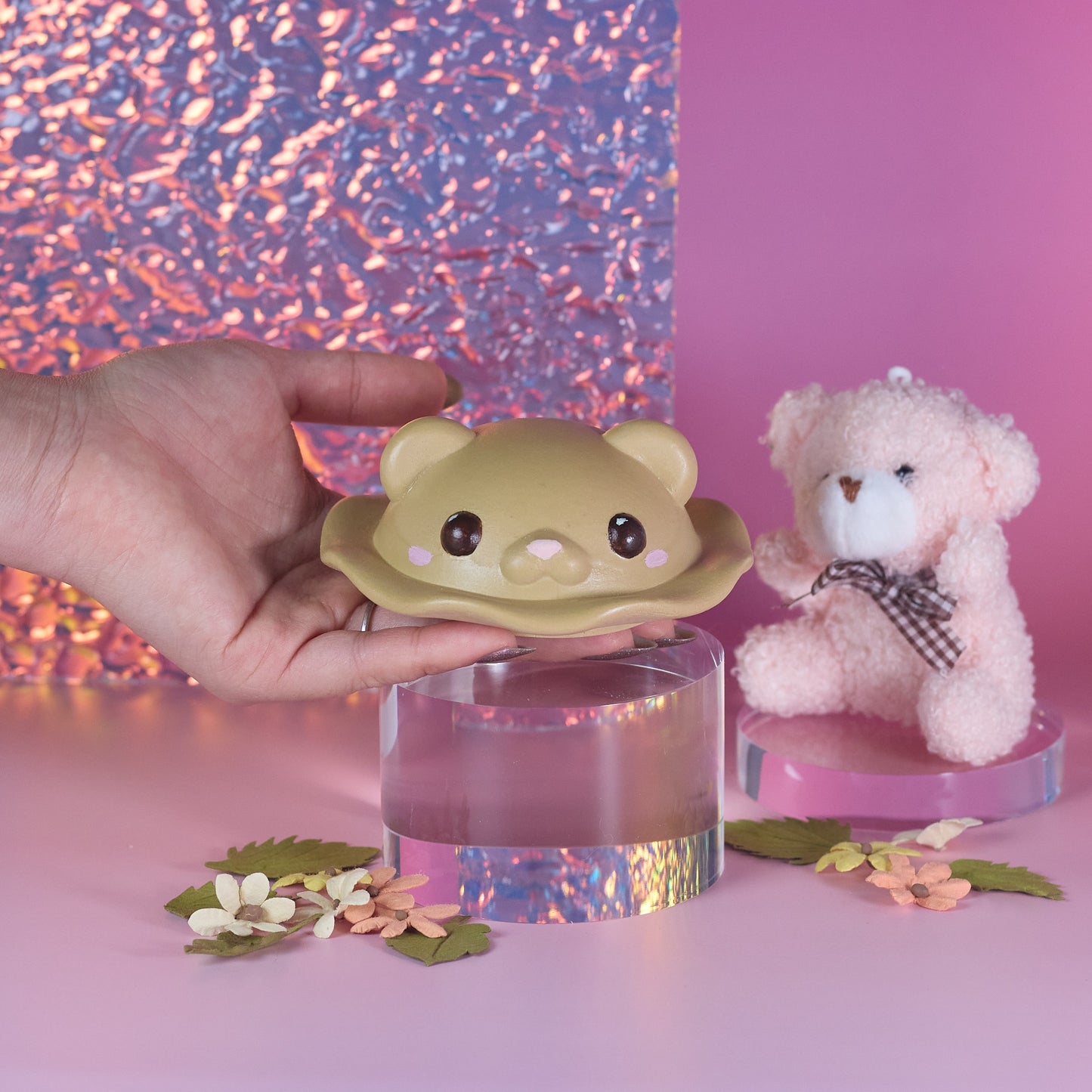 Teddy Bear Hat Lid