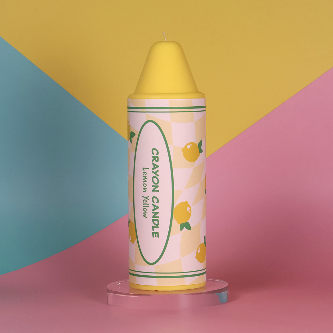 XXL Crayon Candle