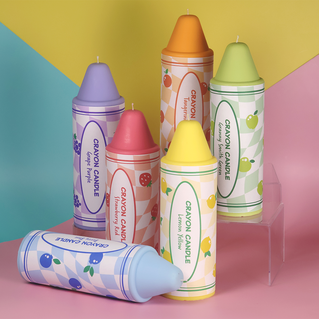 XXL Crayon Candle