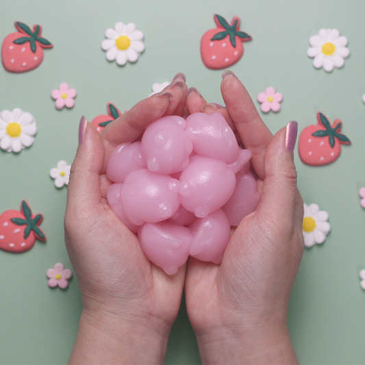 Mini Strawberry Froggies Jelly Soap