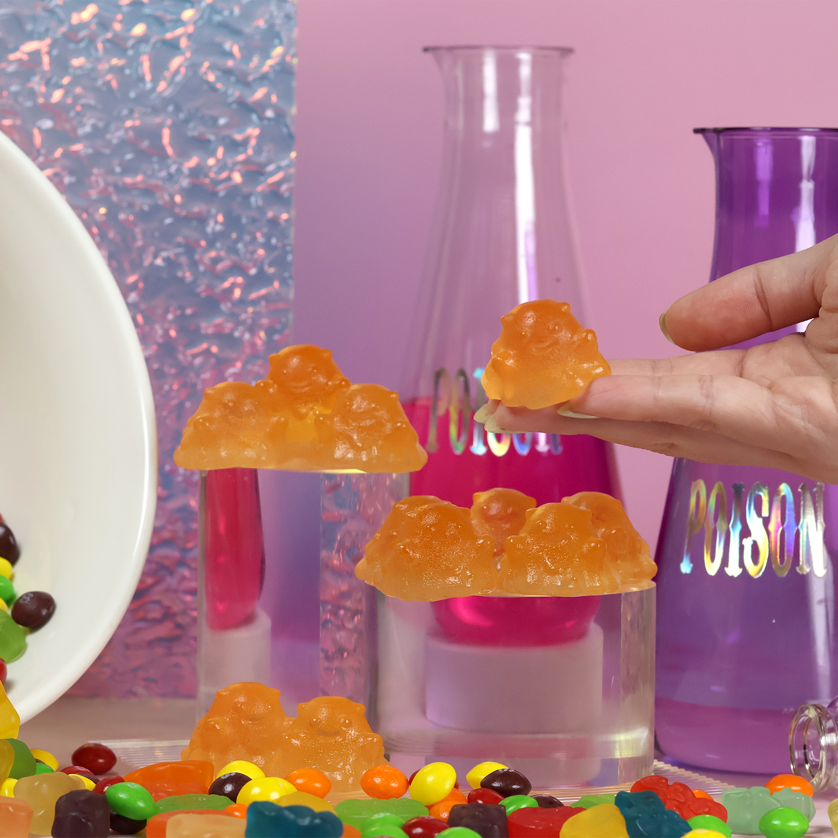 Mini Orange Slime Jelly Soaps – Frolic Creations
