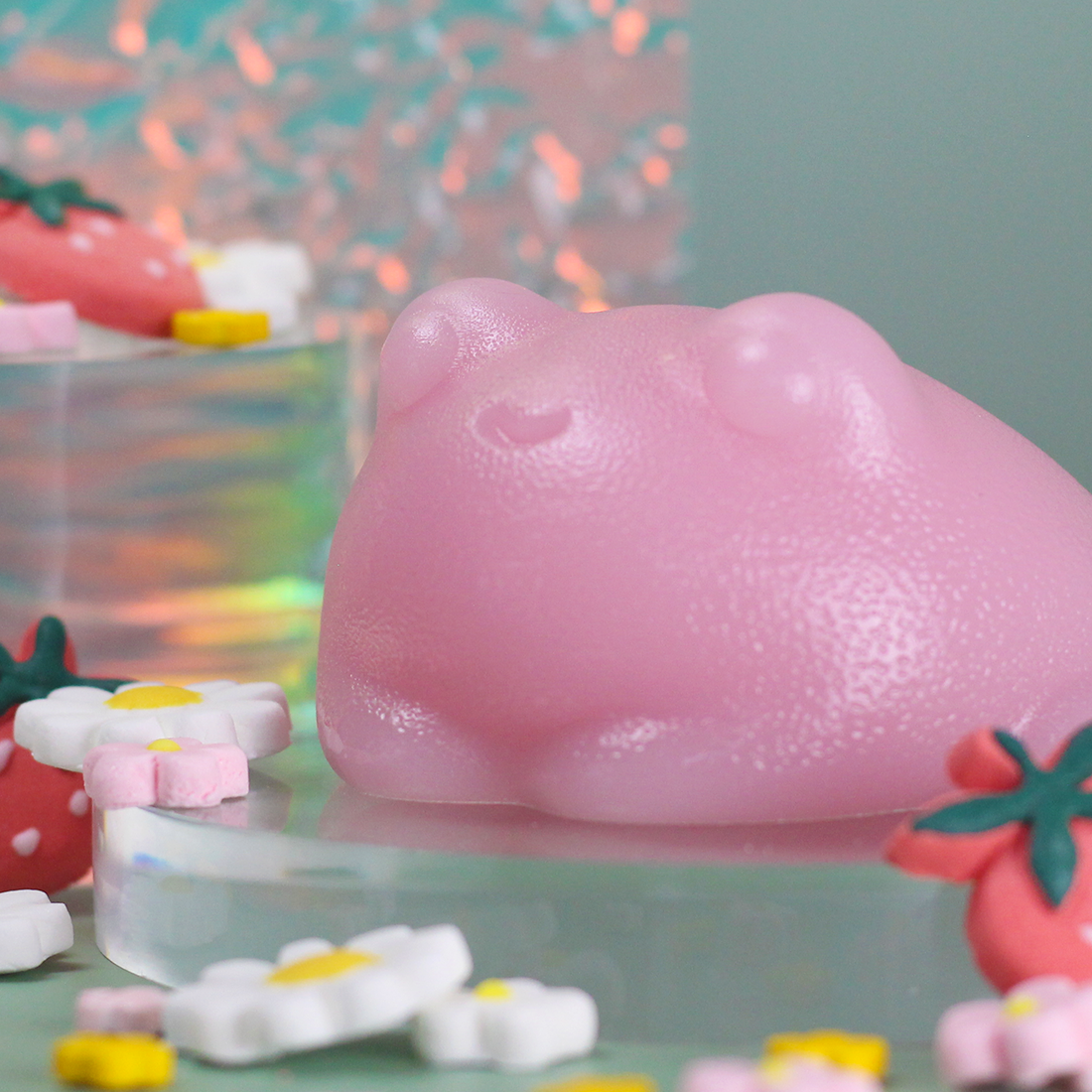Strawberry Froggy Jelly Soap
