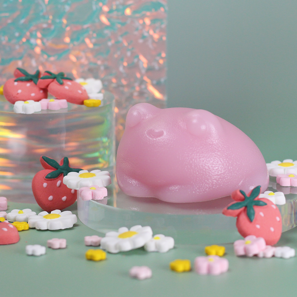 Strawberry Froggy Jelly Soap