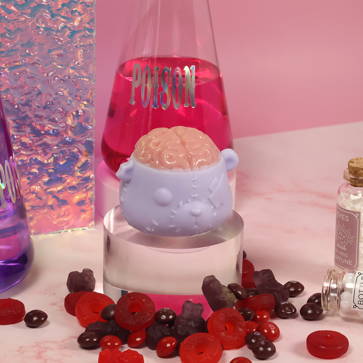 Purple ZomBear Soap