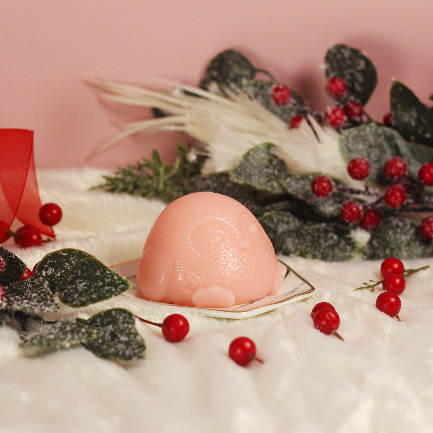 Berries Penguin Jelly Soap - Frolic Creations - Soap - Cute Self Care - Kawaii Atheistic - Quirky Gift - Gift For Her