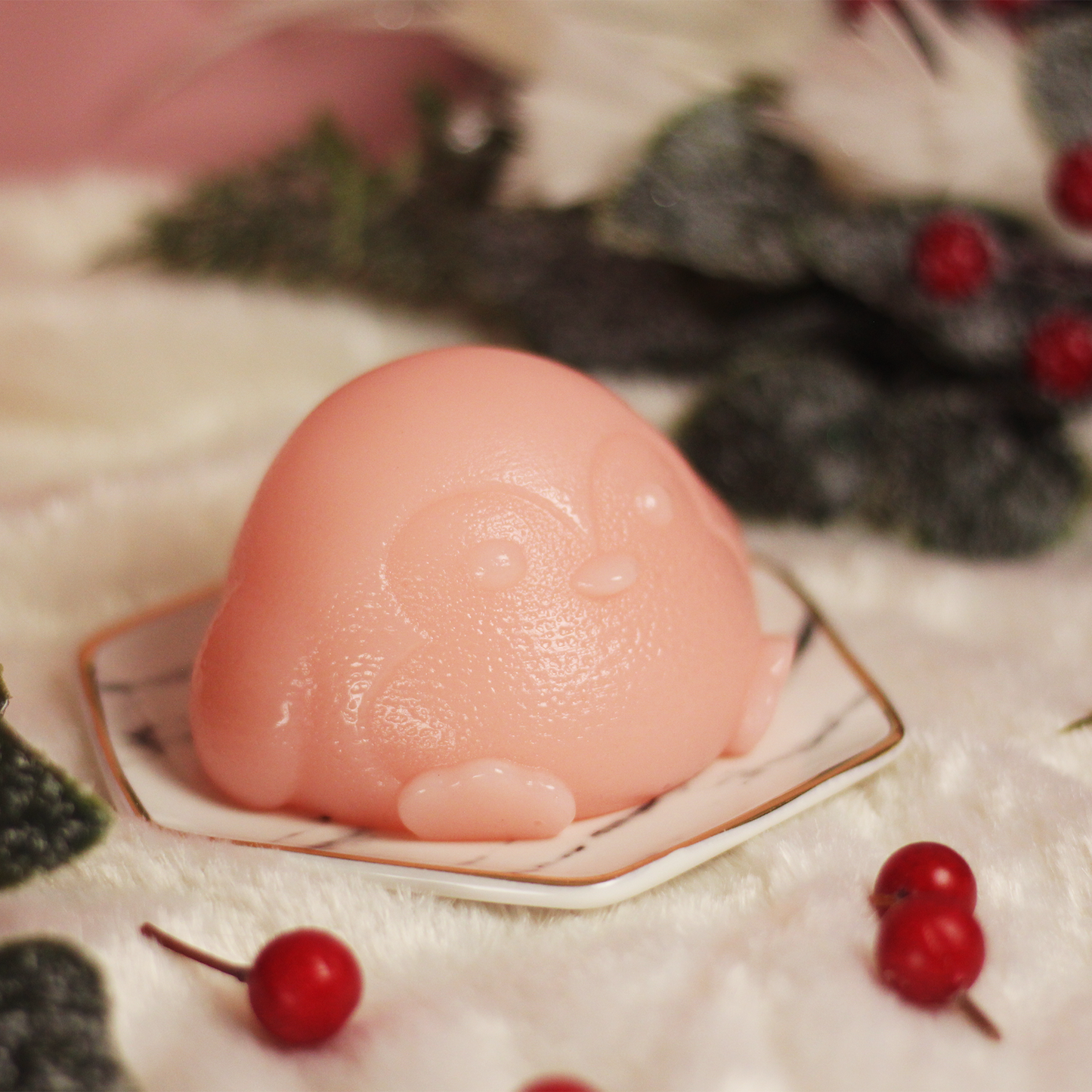 Berries Penguin Jelly Soap - Frolic Creations - Soap - Cute Self Care - Kawaii Atheistic - Quirky Gift - Gift For Her