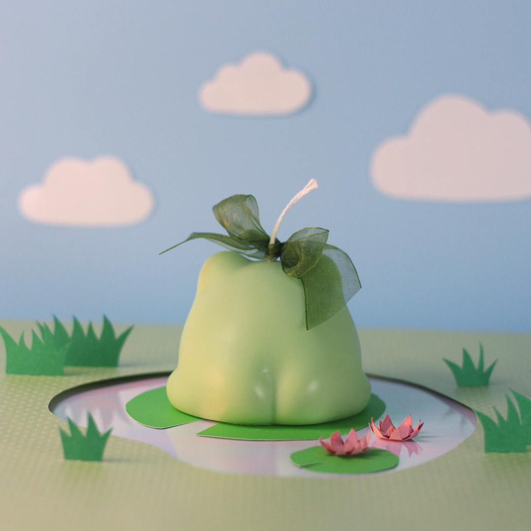 Froggy Candle - Frolic Creations - Candle - Cute Self Care - Kawaii Atheistic - Quirky Gift - Gift For Her