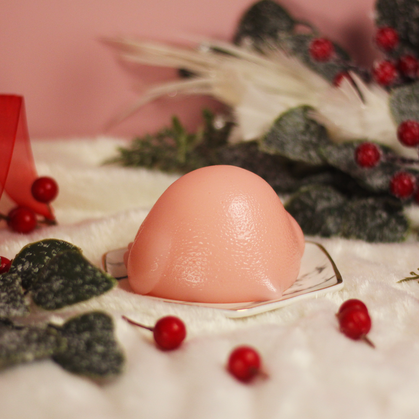 Berries Penguin Jelly Soap - Frolic Creations - Soap - Cute Self Care - Kawaii Atheistic - Quirky Gift - Gift For Her