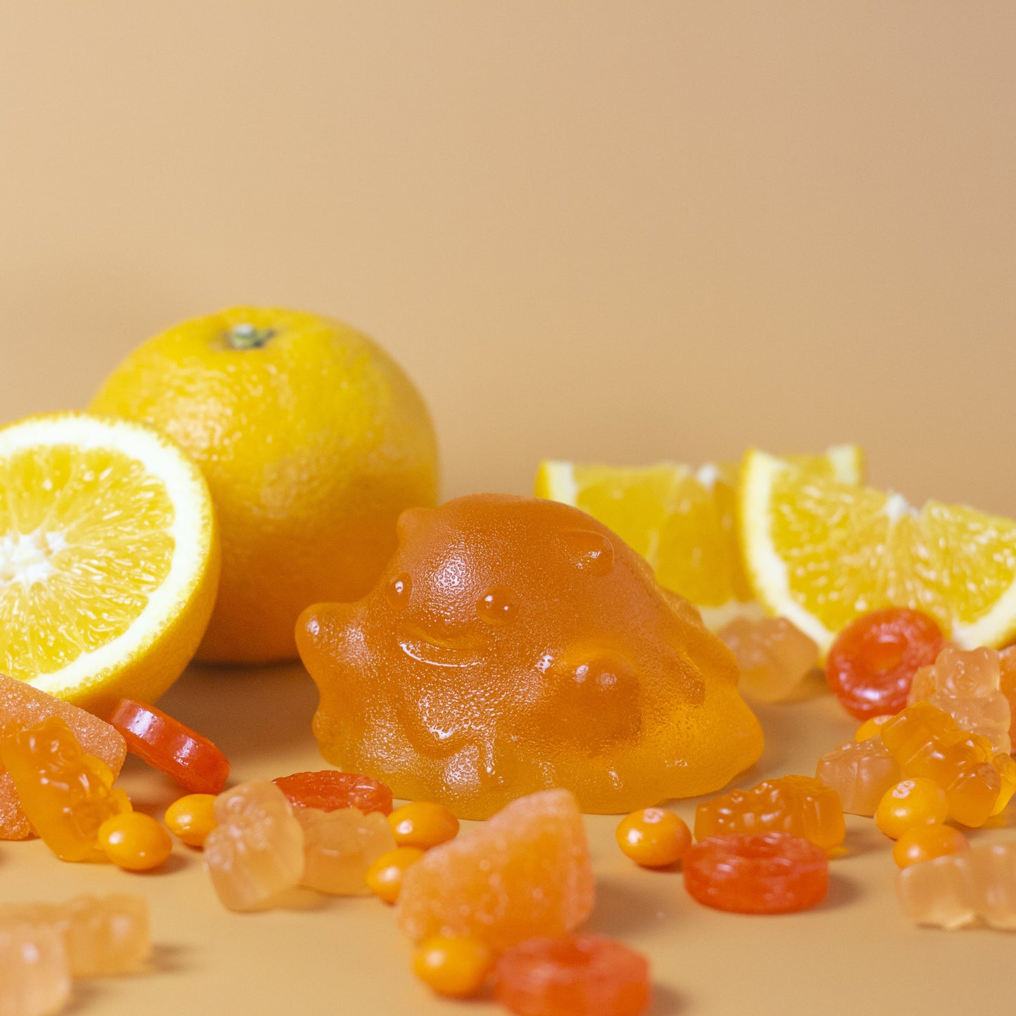 Orange Slime Jelly Soap - Frolic Creations - Soap - Cute Self Care - Kawaii Atheistic - Quirky Gift - Gift For Her