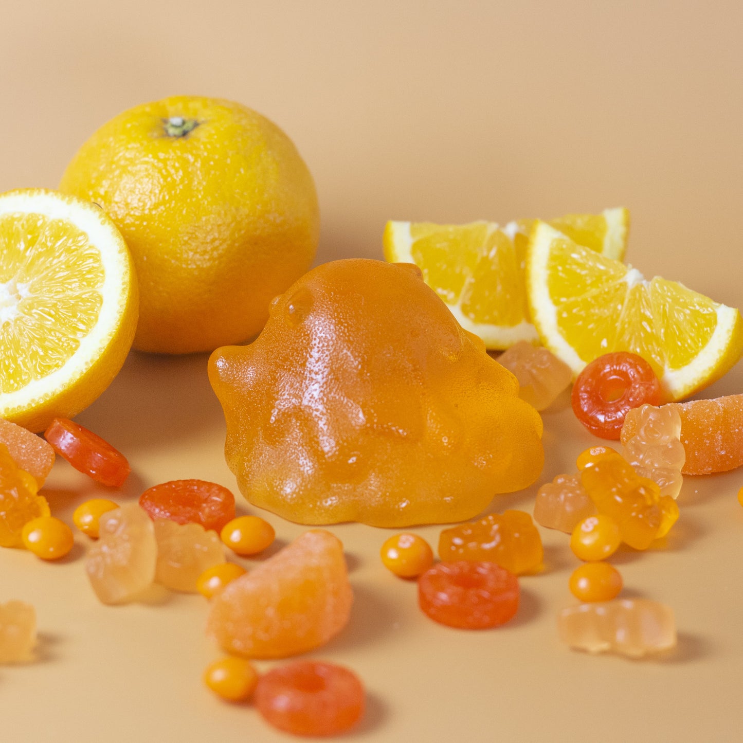 Orange Slime Jelly Soap - Frolic Creations - Soap - Cute Self Care - Kawaii Atheistic - Quirky Gift - Gift For Her