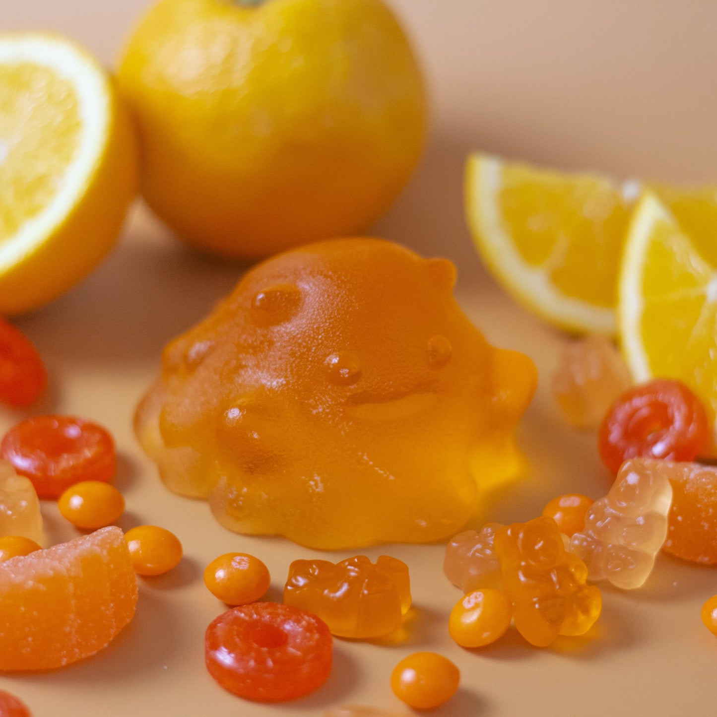 Orange Slime Jelly Soap - Frolic Creations - Soap - Cute Self Care - Kawaii Atheistic - Quirky Gift - Gift For Her
