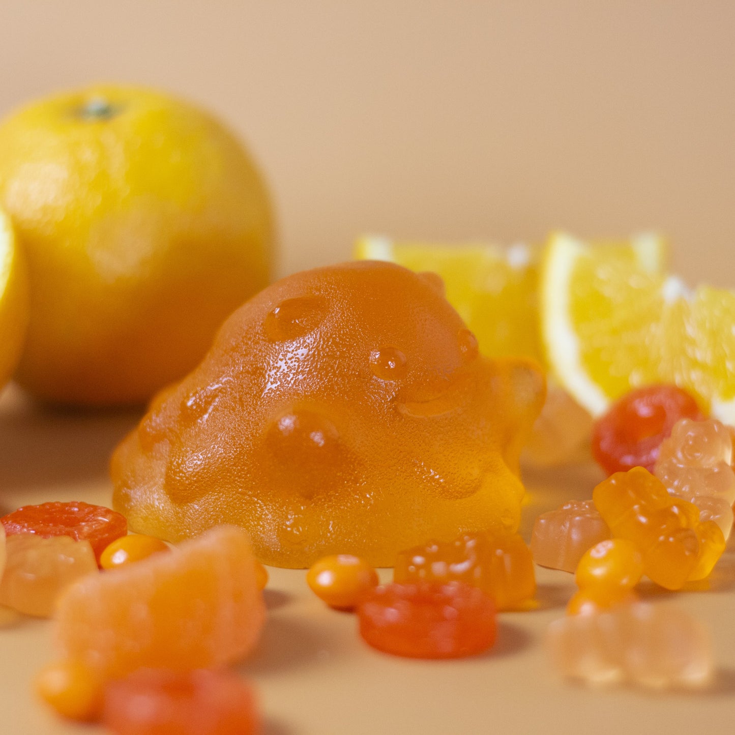 Orange Slime Jelly Soap - Frolic Creations - Soap - Cute Self Care - Kawaii Atheistic - Quirky Gift - Gift For Her