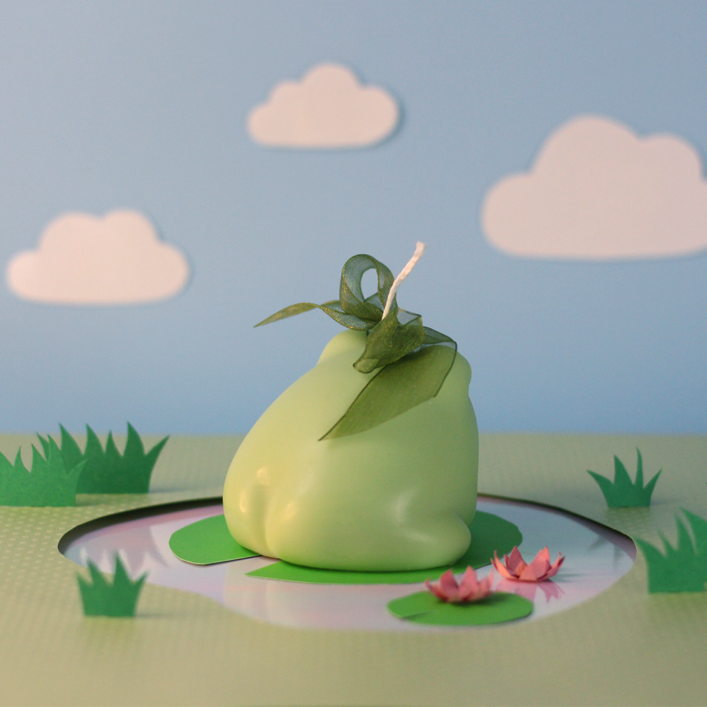 Froggy Candle - Frolic Creations - Candle - Cute Self Care - Kawaii Atheistic - Quirky Gift - Gift For Her