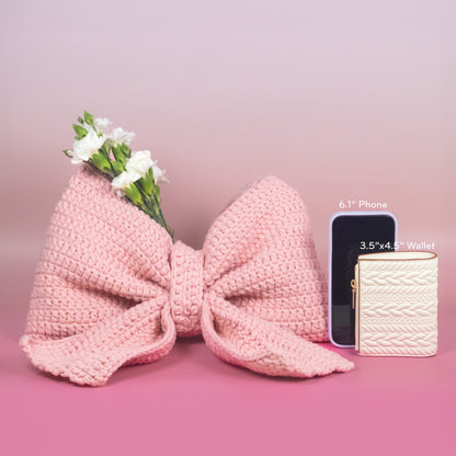 [Limited] Crochet Bow Tote Bag