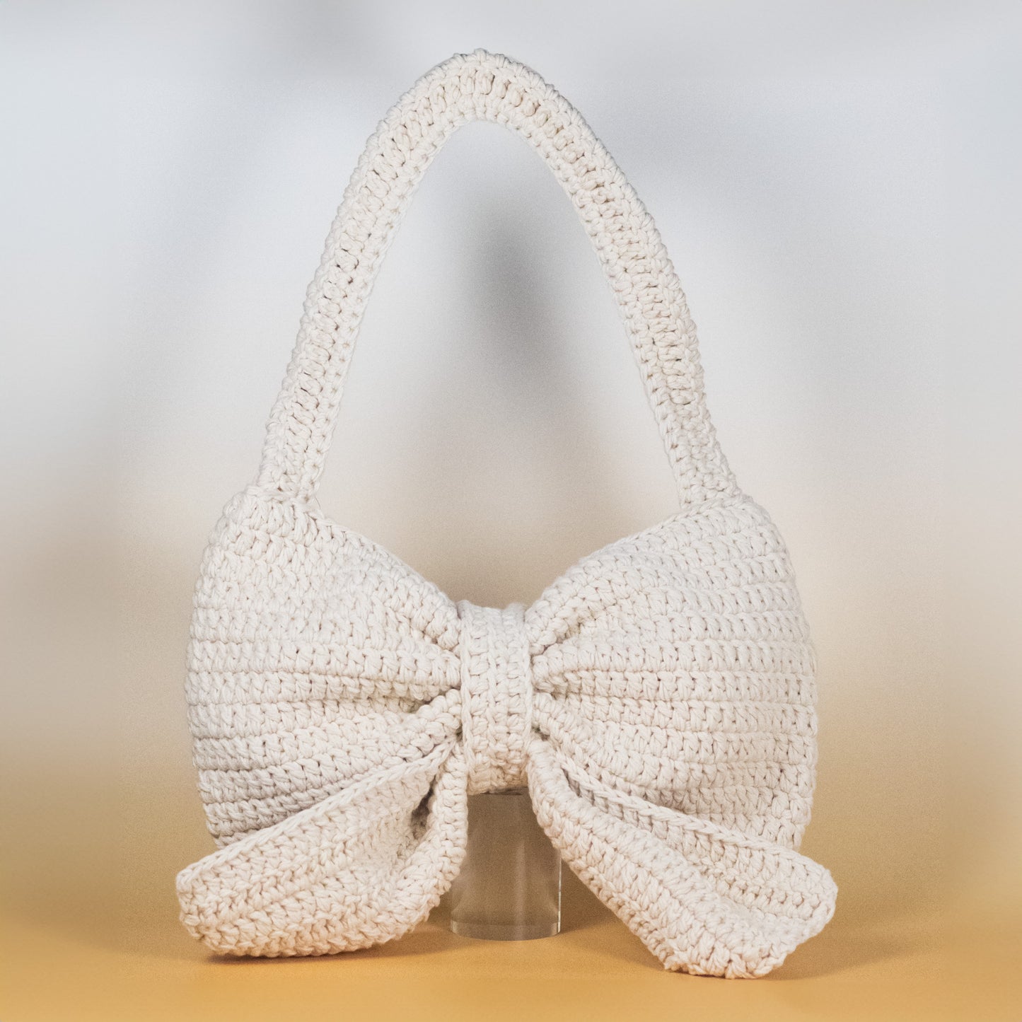 [Limited] Crochet Bow Tote Bag