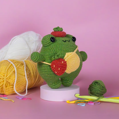 [Limited] Crochet Frog Plushie