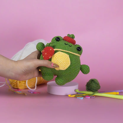 [Limited] Crochet Frog Plushie