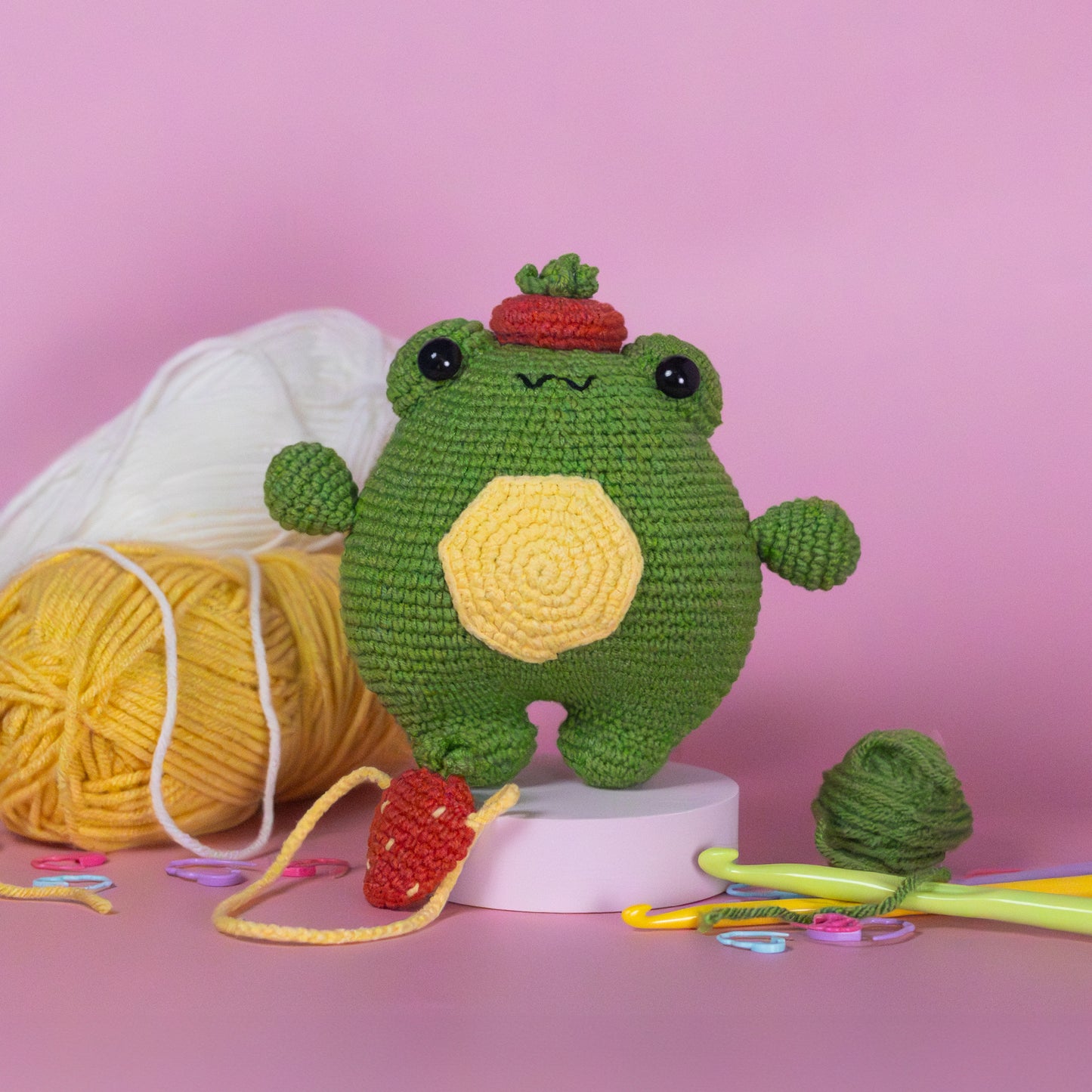 [Limited] Crochet Frog Plushie