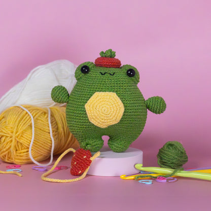 [Limited] Crochet Frog Plushie