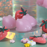 Load image into Gallery viewer, Mini Strawberry Froggies Jelly Soap
