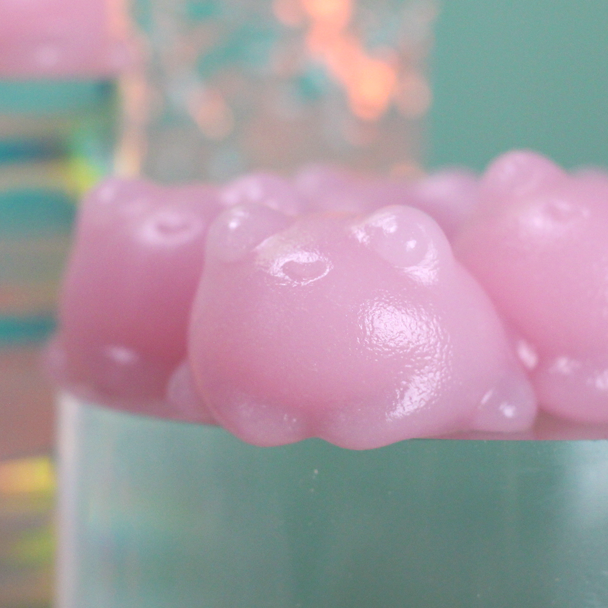 Mini Strawberry Froggies Jelly Soap