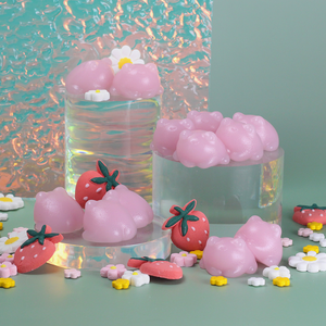 Mini Strawberry Froggies Jelly Soap