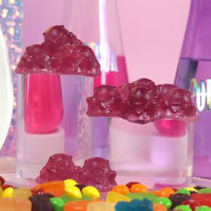 Mini Purple Slime Jelly Soaps