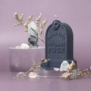 [Original Version] "Last F*ck" Gravestone Candle