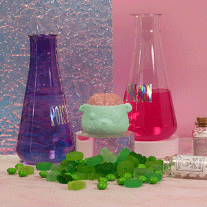 Green ZomBear Soap