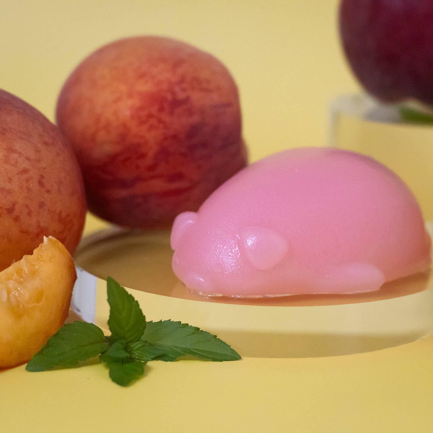 Peachy Piggy Jelly Soap