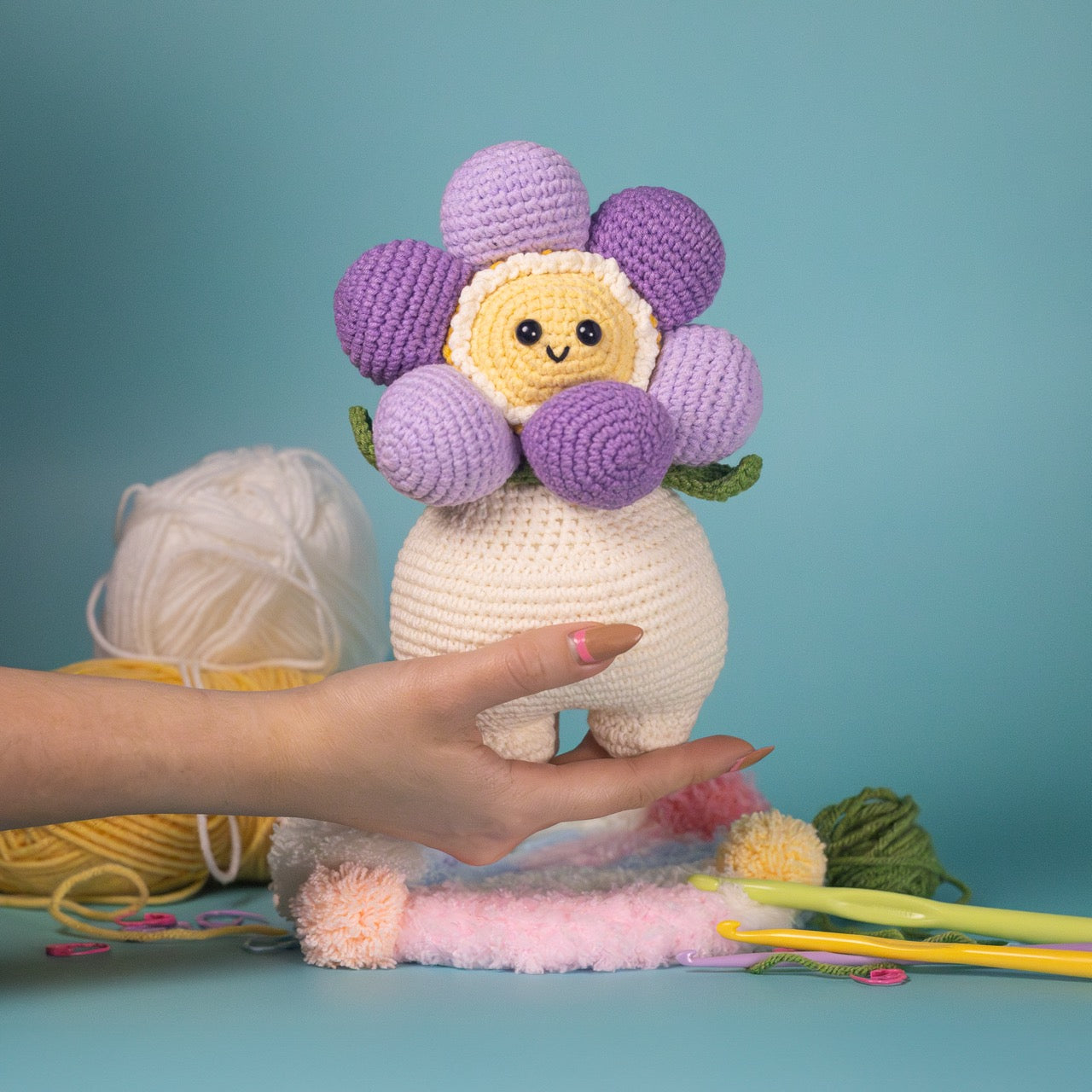 [Limited] Crochet Flower Plushie