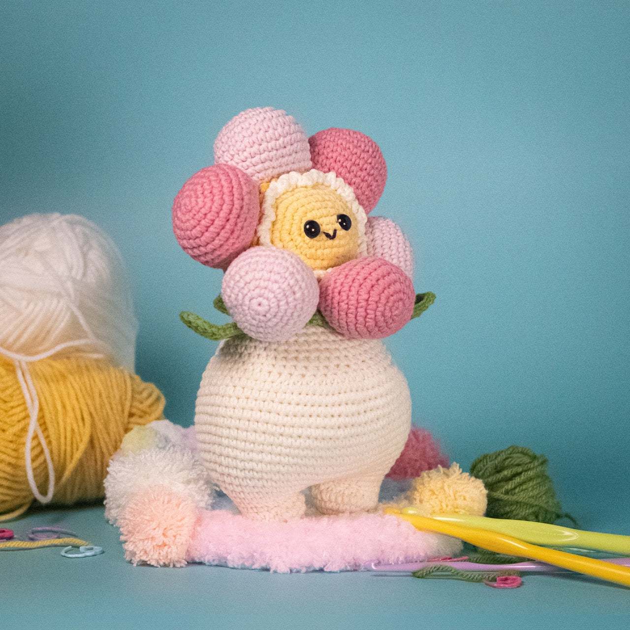 [Limited] Crochet Flower Plushie