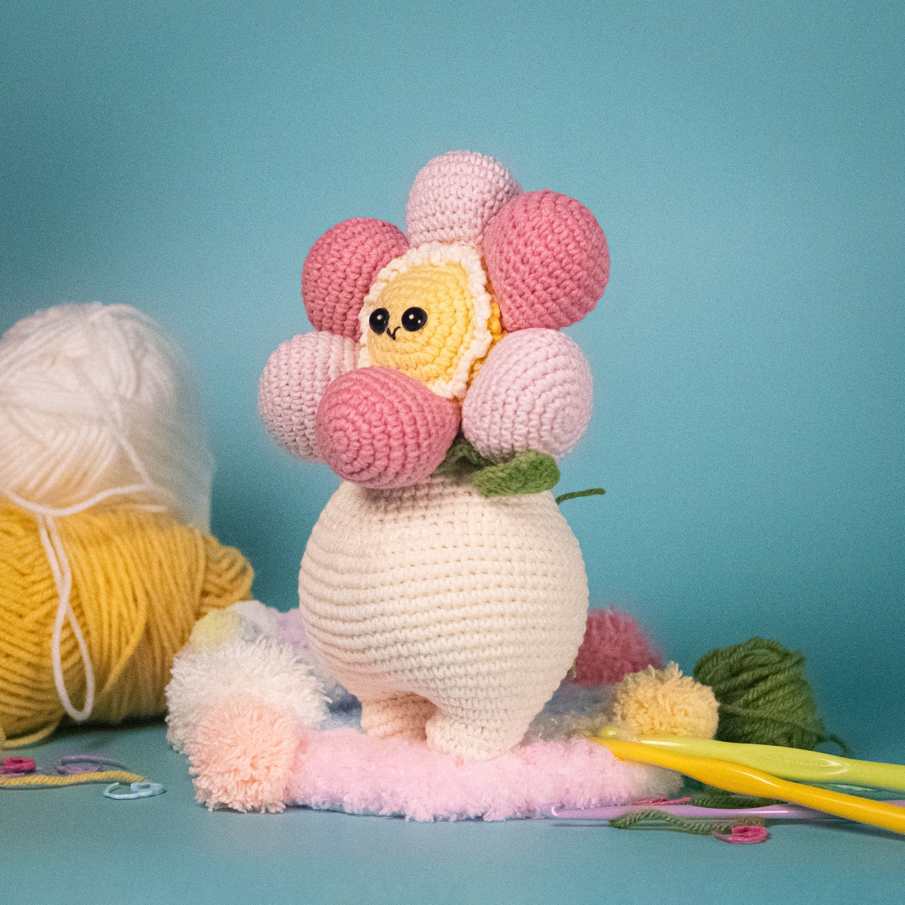 [Limited] Crochet Flower Plushie