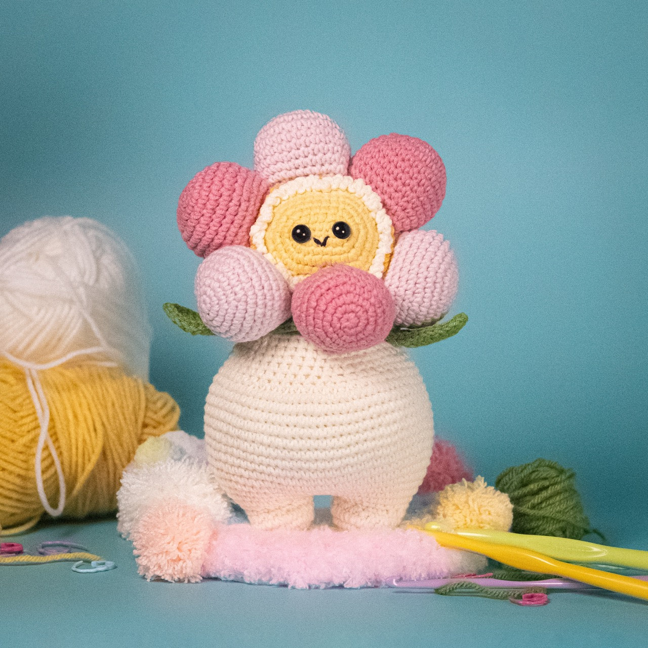 [Limited] Crochet Flower Plushie