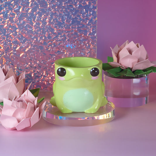 Fern The Frog Candle Jar