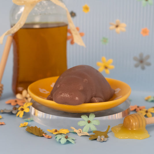 Honey Bun Hippo Jelly Soap