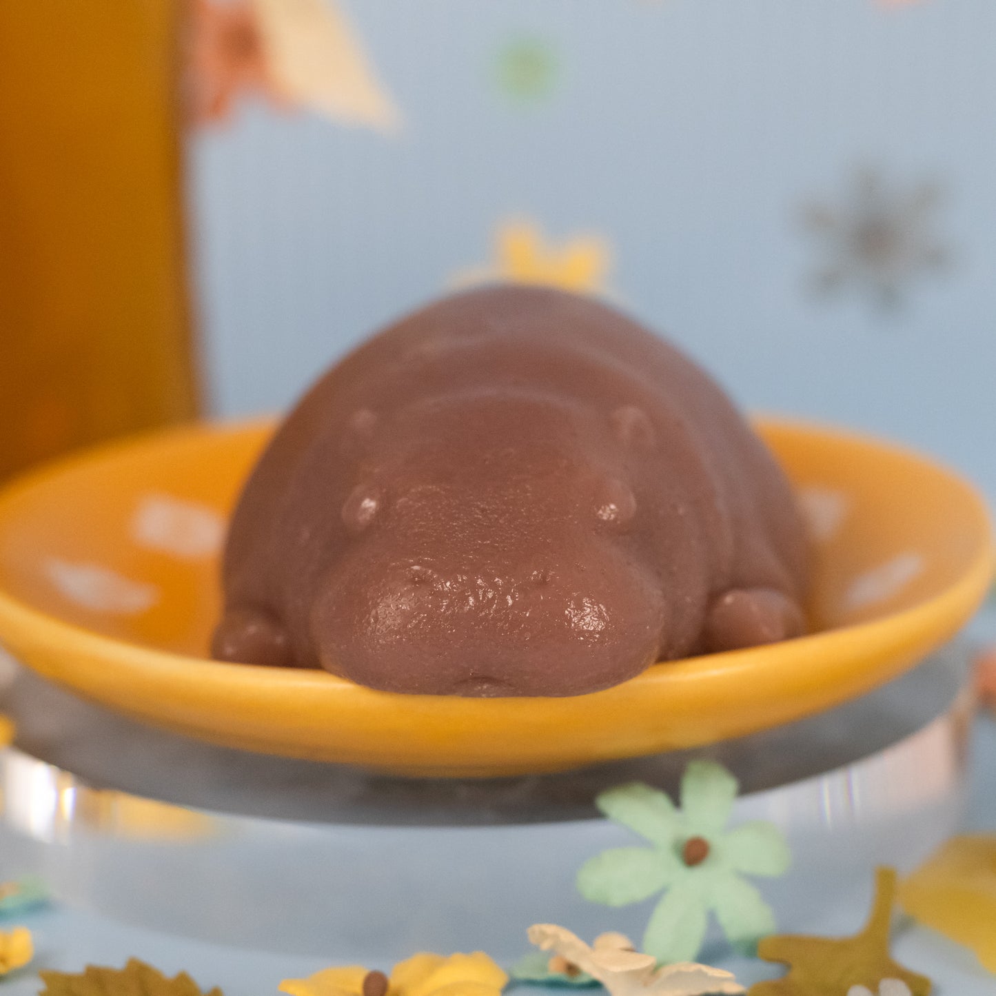 Honey Bun Hippo Jelly Soap